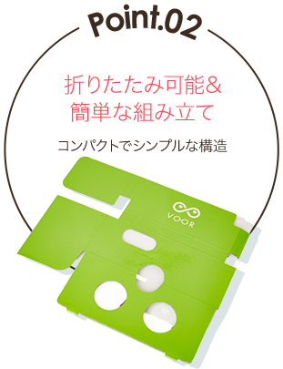 折りたたみ可能&簡単な組み立て コンパクトでシンプルな構造