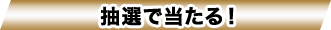 抽選で当たる!