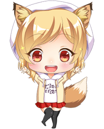 画像:ネコ耳の女の子のキャラクター