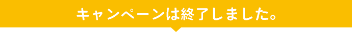 キャンペーンは終了しました