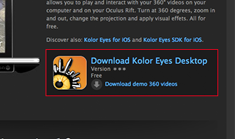 Kolor eyes (gopro vr player) download