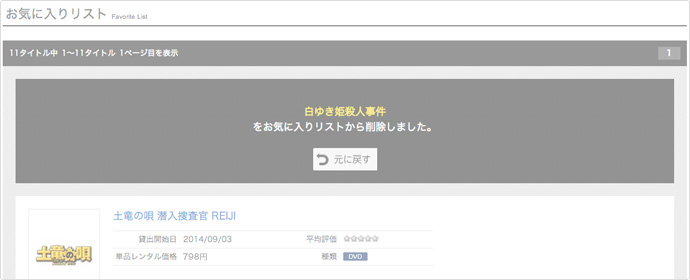Dmm Com 月額dvdレンタル お気に入りリストの使い方